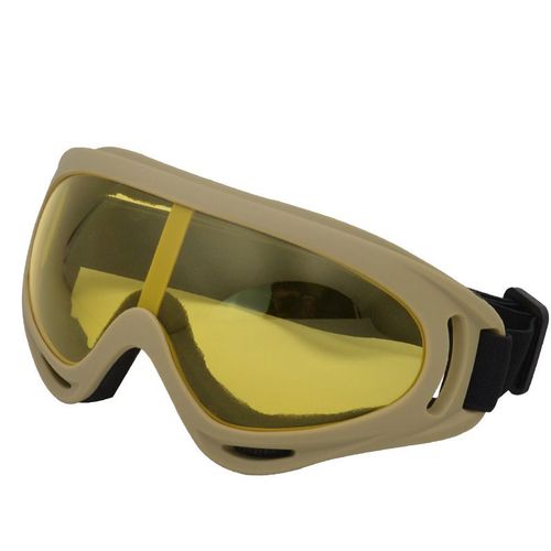 Lunettes De Ski Professionnelles Pour Adultes Et Enfants,Lunettes De Soleil,Lunettes De Sport,Uv400,506,Hommes- Coffee-Yellow Lens
