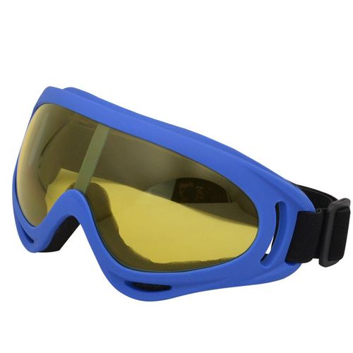 Lunettes De Ski Professionnelles Pour Adultes Et Enfants,Lunettes De Soleil,Lunettes De Sport,Uv400,506- Darkblue-Yellow Lens