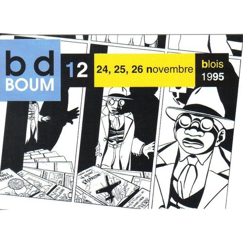 Carte Postale Mathieu Marc-Antoine Festival Bd Blois 1995 (Julius Corentin Acquefaques