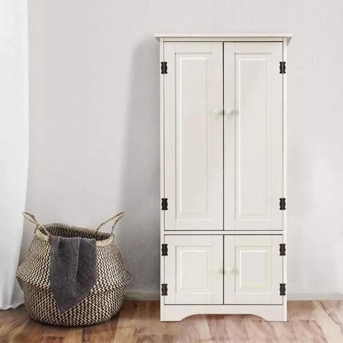 Armoire Meuble Armoire De Rangement Étagères Réglables Neuf