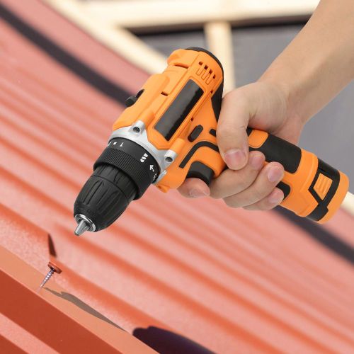 Perceuse-visseuse electrique sans fil rechargeable au lithium 16,8 V, prise UE 220-240 V
