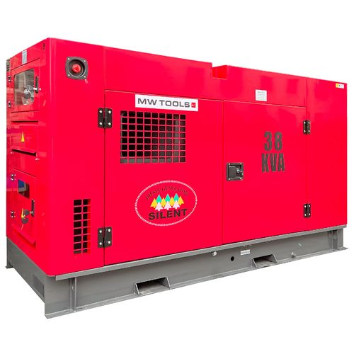 Groupe électrogène diesel 38kVA 3x400V-1x230V 5 broches MW Tools DG380E