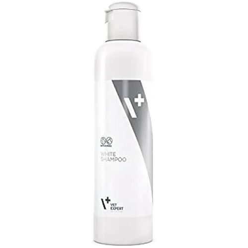 Shampoing - Vet Expert - Chiens Et Chats - 250 Ml - Poils Clairs - Brillance Et Éclat