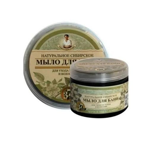 Grandma Agafia's Recipes Savon Noir Naturel De Sibérie 500 Ml 