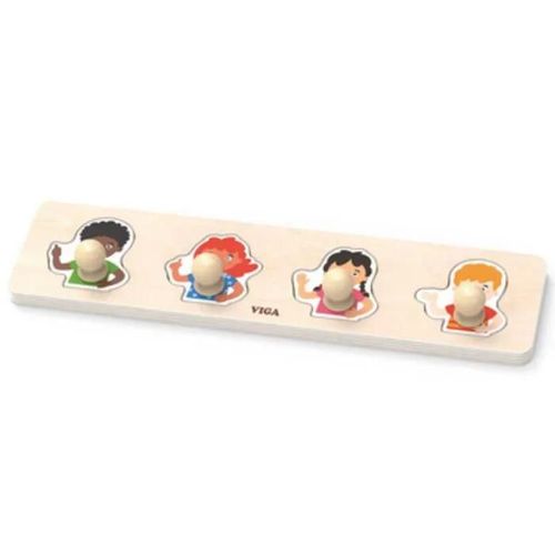 Viga - Puzzle 4 types de peau -