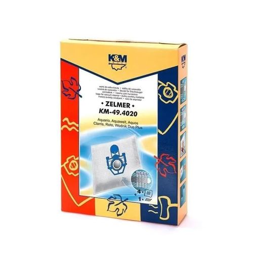 Micro Bags - K&m - Km 49.4020 - Bleu - Plastique - 4 Pièces/Éléments
