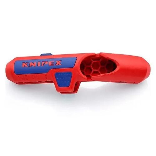Outil à dégainer - KNIPEX - Ergostrip 135mm - Pour câbles ronds et hydrofuges - Design ergonomique innovant