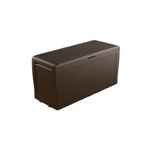 Boîte De Rangement Pour Jardin Balcon 270l Keter Samoa Rattan