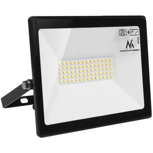 Projecteur Led Slim 50w Maclean Energy Mce550 Ww - Blanc Chaud - Ip65