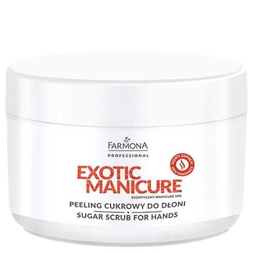 Farmona Professional Exotic Manicure Gommage Mains Au Sucre 300g - Hydratant, Beurre De Karité & Vitamine E 