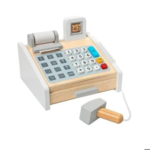 Jouet éducatif - Non spécifié - Enregistreur de caisse - Scanner inclus - Carte de crédit réaliste - 4 pièces