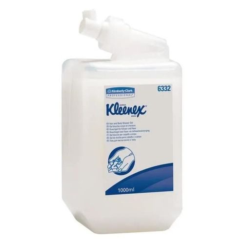 Cartouche De Crème Lavante Kleenex - Gel Douche Corps & Cheveux - 1l 