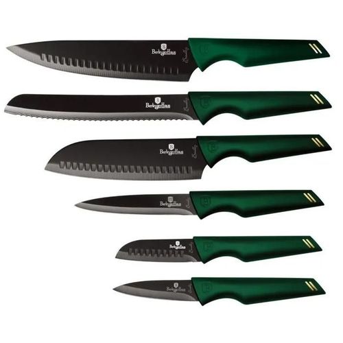 Berlinger Haus Lot De 6 Couteaux Emerald Bh2591