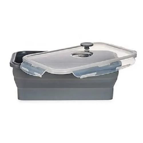 Arte Regal Récipient Pour Aliments Frais 1,2 Litre Gris/Transparent