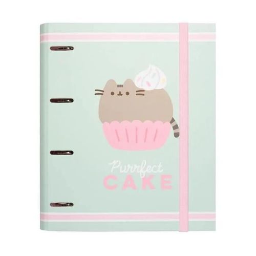 Dossier 4 Anneaux Decoupe Premium Pusheen Foodie Collection