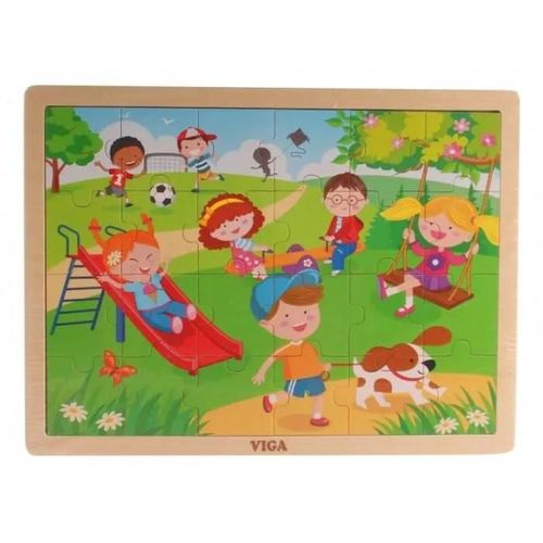 Puzzle de saison Viga 51269 -Spring - Blanc - Moins de 100 pièces - Enfant - Mixte
