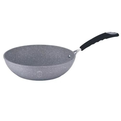 Wok 28cm Stone Touch Revêtement Marbre Compatible Four