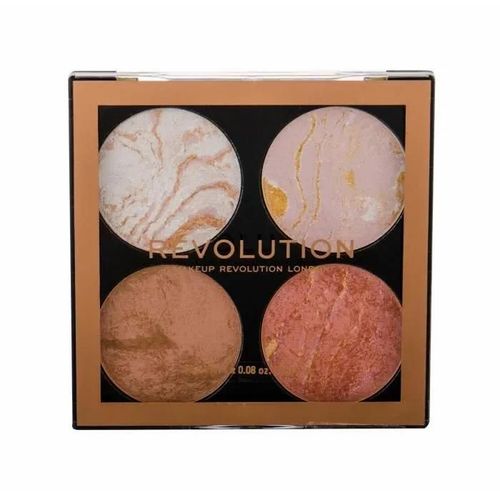 Makeup Revolution London .8g Cheek Kit, Prendre Une Pause, Azurant Multicolore