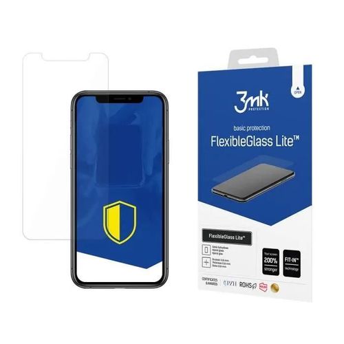 Verre Hybride 3mk Apple Iphone X/Xs/11 Pro - Flexibleglass Lite¿ - Transparent - Tu