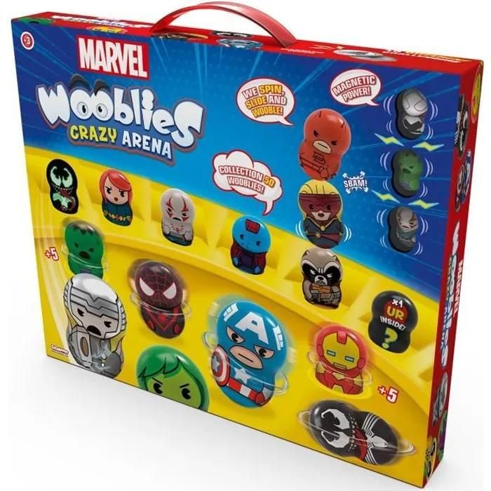 Wooblies K02WBM005 - Marvel Wooblies Crazy Battle Arena (arène de b...