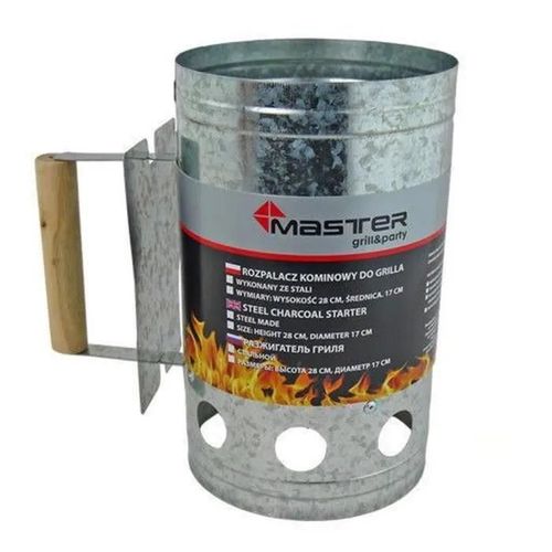 Cheminée d'allumage - Master Grill - MG120 - Acier - 17 cm - 28 cm