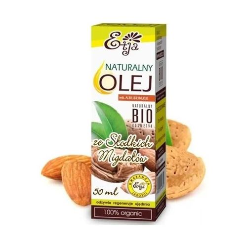 Huile D'amandes Douces Bio Etja - 50 Ml 