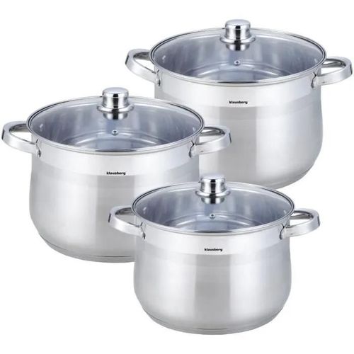 Lot De 3 Grands Pots Klausberg 7 + 8.6 + 10.7l Kb-7177