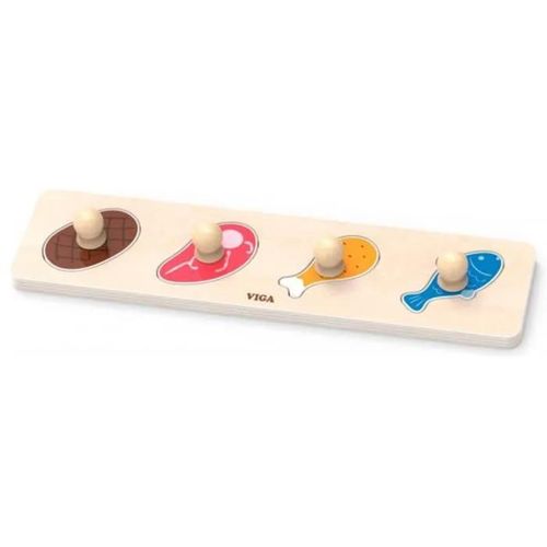 Viga - Puzzle 4 viandes et poissons -