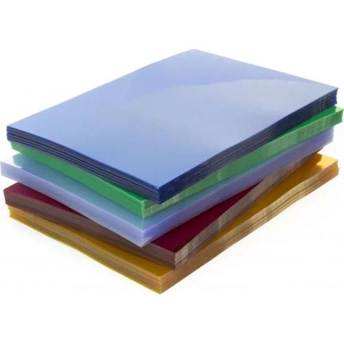 Herlitz - 409035 - Couvertures Pour Machine Ã Reliure A4/200 M Bleu (25), Bleu