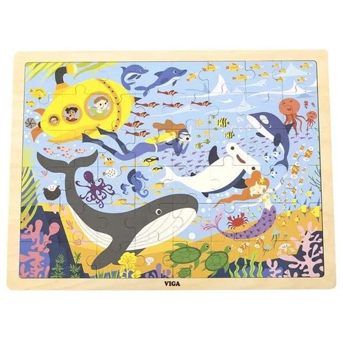 Viga - Puzzle en bois Vie marine