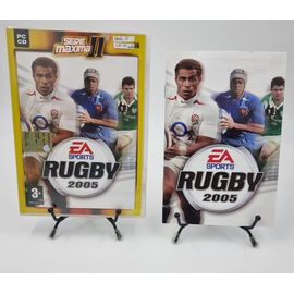 Jeu Pc Ea Sports Rugby 2005 (Serie Maxima Ii) (Boite It) (Comprend 2 Cd) En Boite, Complet (Clé Cd Inclut)