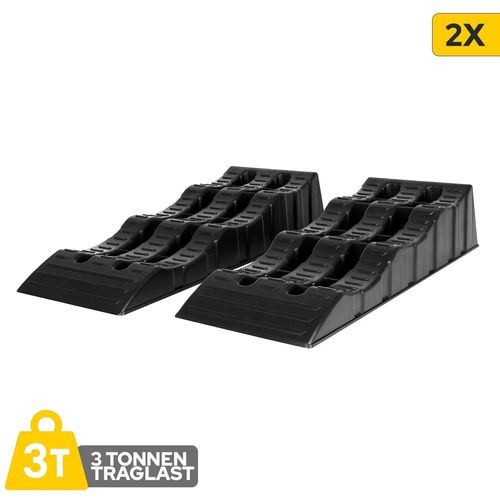 Rampes De Voiture En Plastique Rampe De Levage De Véhicule 3,5 Tonnes 2 Pièces