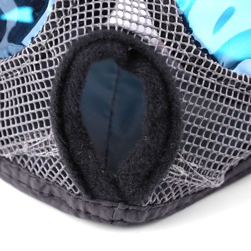 Hjlian Museliere Pour Chien A Museau Court, Masque Buccal Pour Animaux De Compagnie, Protection Faciale, Anti-Morsure, Lechage Et Aboiements (Gris S)