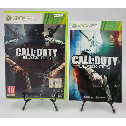 Jeu Xbox 360 Call Of Duty Black Ops (Boite It) En Boite, Complet