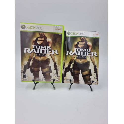 Jeu Xbox 360 Tomb Raider Underworld En Boite, Complet (Boite Très Abîmée)