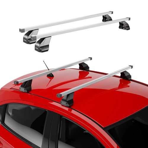 Barres De Toit Transversales Pour Citroen C4 Picasso I 2006-2013 Acier Gris