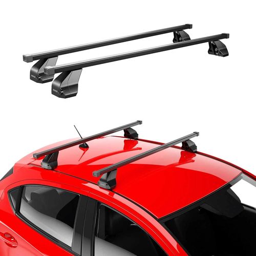 Barres Transversales Menabo Pour Citroen C4 Aircross 2012-2017 Noir