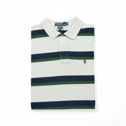 Reconditionné - Polo Manches Courtes Homme Beige - Taille M - Homme - Beige