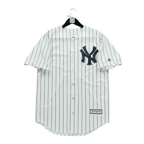 Reconditionné - Maillot Homme Mlb New York Yankees Blanc - Taille L - Homme - Blanc