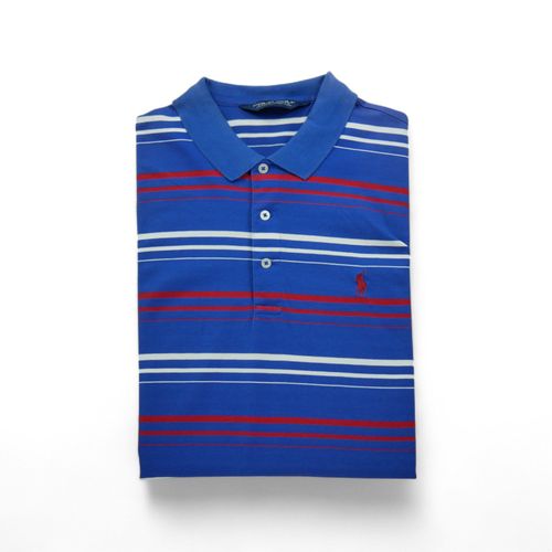 Reconditionné - Polo Manches Courtes Homme Golf - Taille M - Homme - Bleu