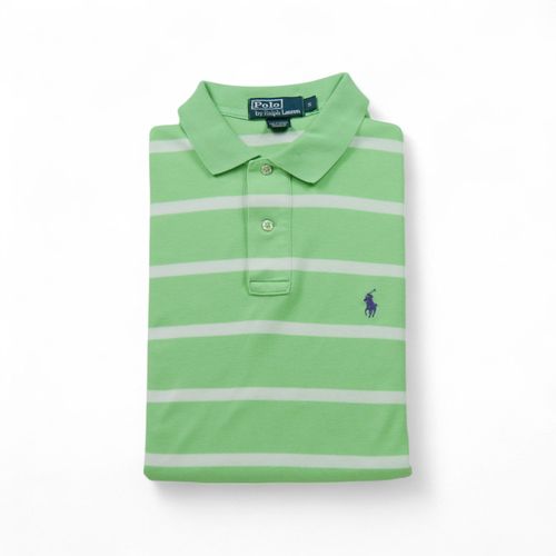 Reconditionné - Polo Manches Courtes Homme Vert - Taille S - Homme - Vert