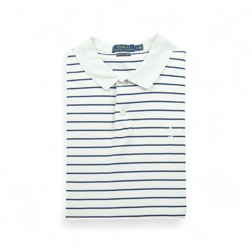 Reconditionné - Polo Manches Courtes Homme Blanc - Taille L - Homme - Blanc