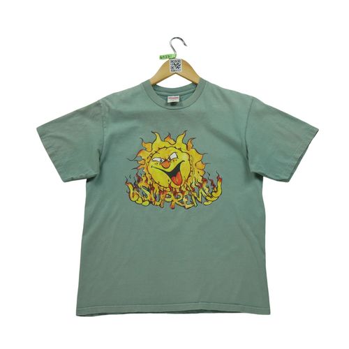 Reconditionné - T-Shirt Manches Courtes Homme - Taille S - Homme - Vert