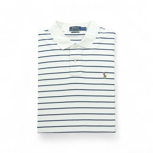 Reconditionné - Polo Manches Courtes Homme Blanc - Taille Xl - Homme - Blanc