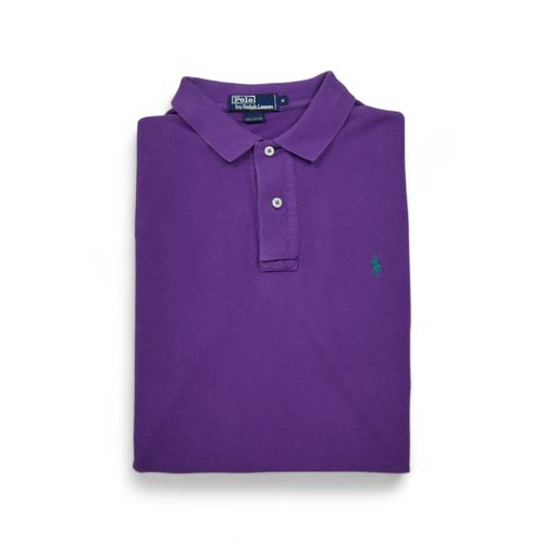 Reconditionné - Polo Manches Courtes Homme Violet - Taille M - Homme - Violet