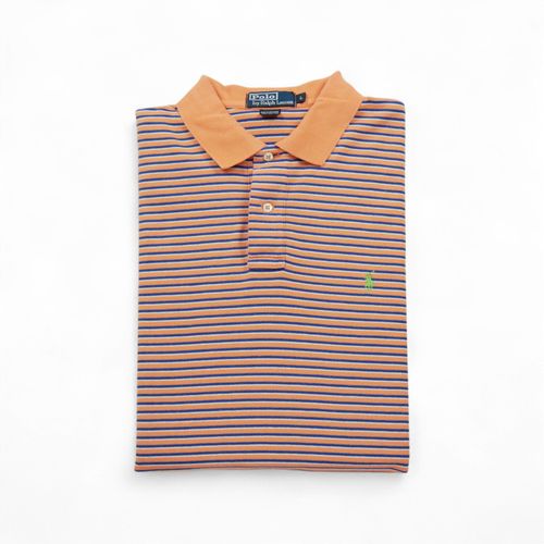 Reconditionné - Polo Manches Courtes Homme Orange - Taille L - Homme - Orange