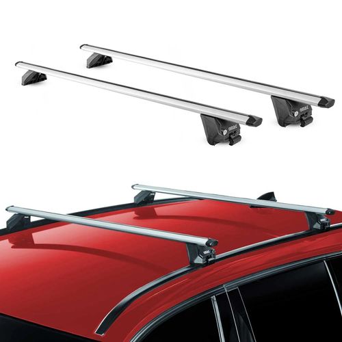Barres De Toit Transversales Pour Lexus Rx L2 2016-2025 Alu Gris Argenté 2x Abe