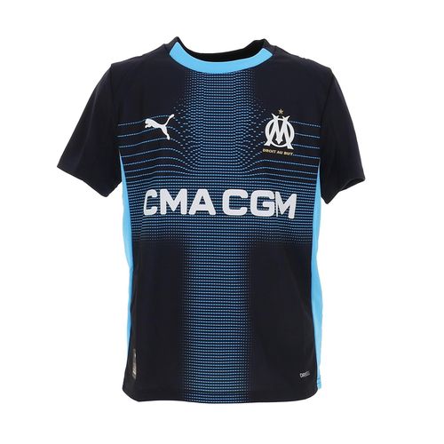 Maillot De Football Puma Om Away Jersey Repli Bleu Nuit 164 Cm