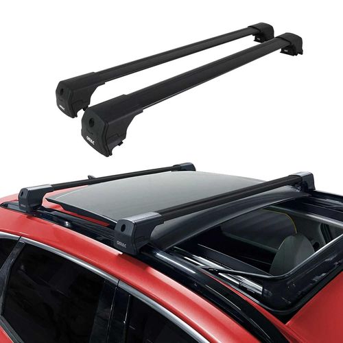 Barres De Toit Transversales Pour Audi A3 8v Sportback 2012-2020 Abe Noir