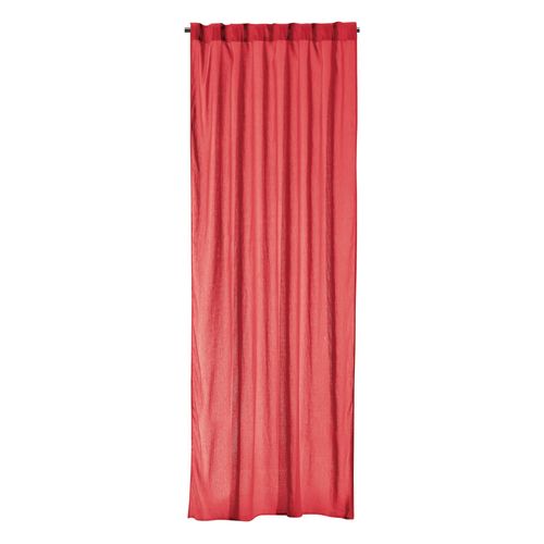 Rideau Voile Zeff Groseille 140 X 280 Cm Vivaraise